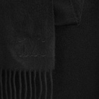 Max Mara Women's Tassel Scarf in Black 