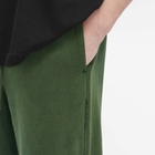 Cole Buxton Men's Distressed Sweat Pants in Washed Forest Green
