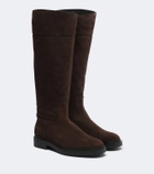 Aquazzura Ride suede knee-high boots