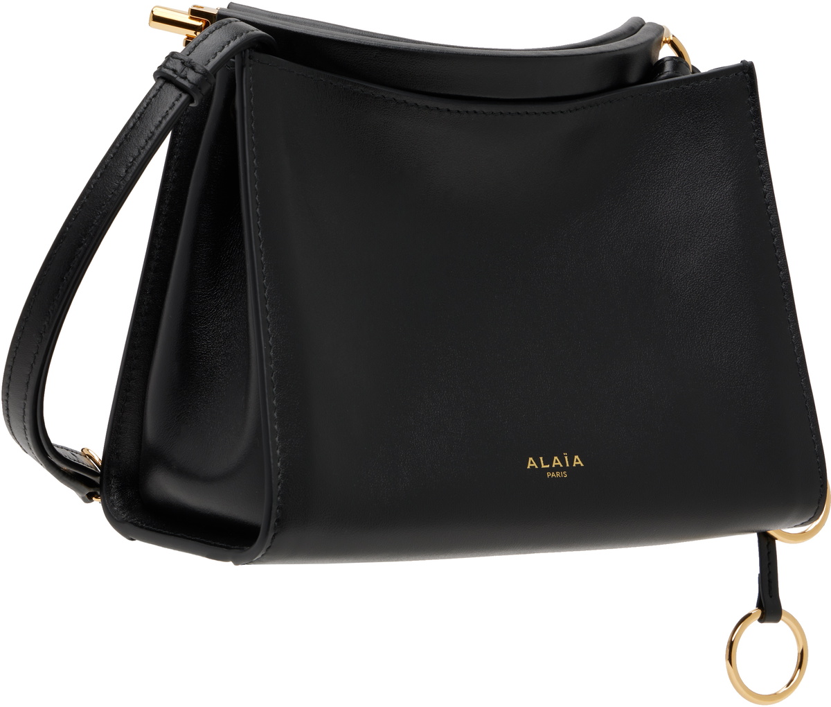ALAÏA Black 'Le Click' Small Square Bag