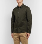 Barena - Cotton-Drill Overshirt - Green