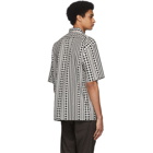 Robert Geller White and Black The Dotted Shirt