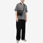 Polar Skate Co. Men's Road Zip Polo Shirt in Graphite