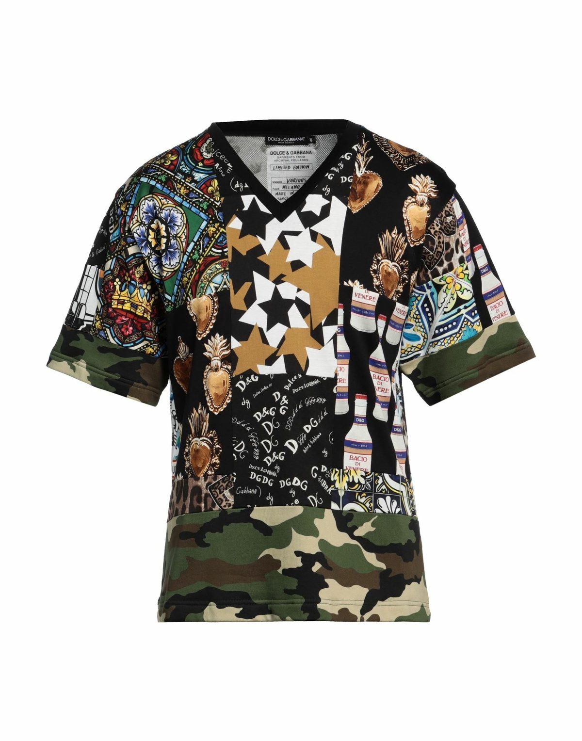 Dolce & gabbana Mens T-shirt in Black