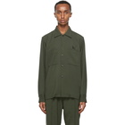 Needles Green Wool One-Up Shirt