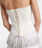 Clio Peppiatt Evie beaded corset