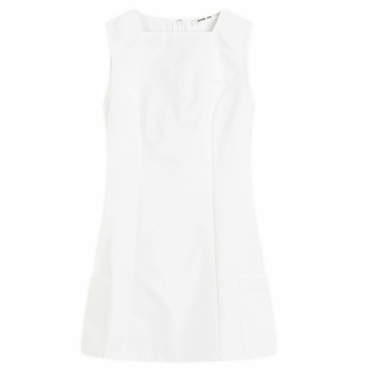 Peachy Den Women's Audrey Mini Dress in Porcelain