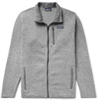 Patagonia - Better Sweater Mélange Fleece-Back Knitted Jacket - Gray