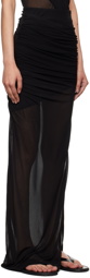 Gauge81 Black Tiroi Maxi Skirt