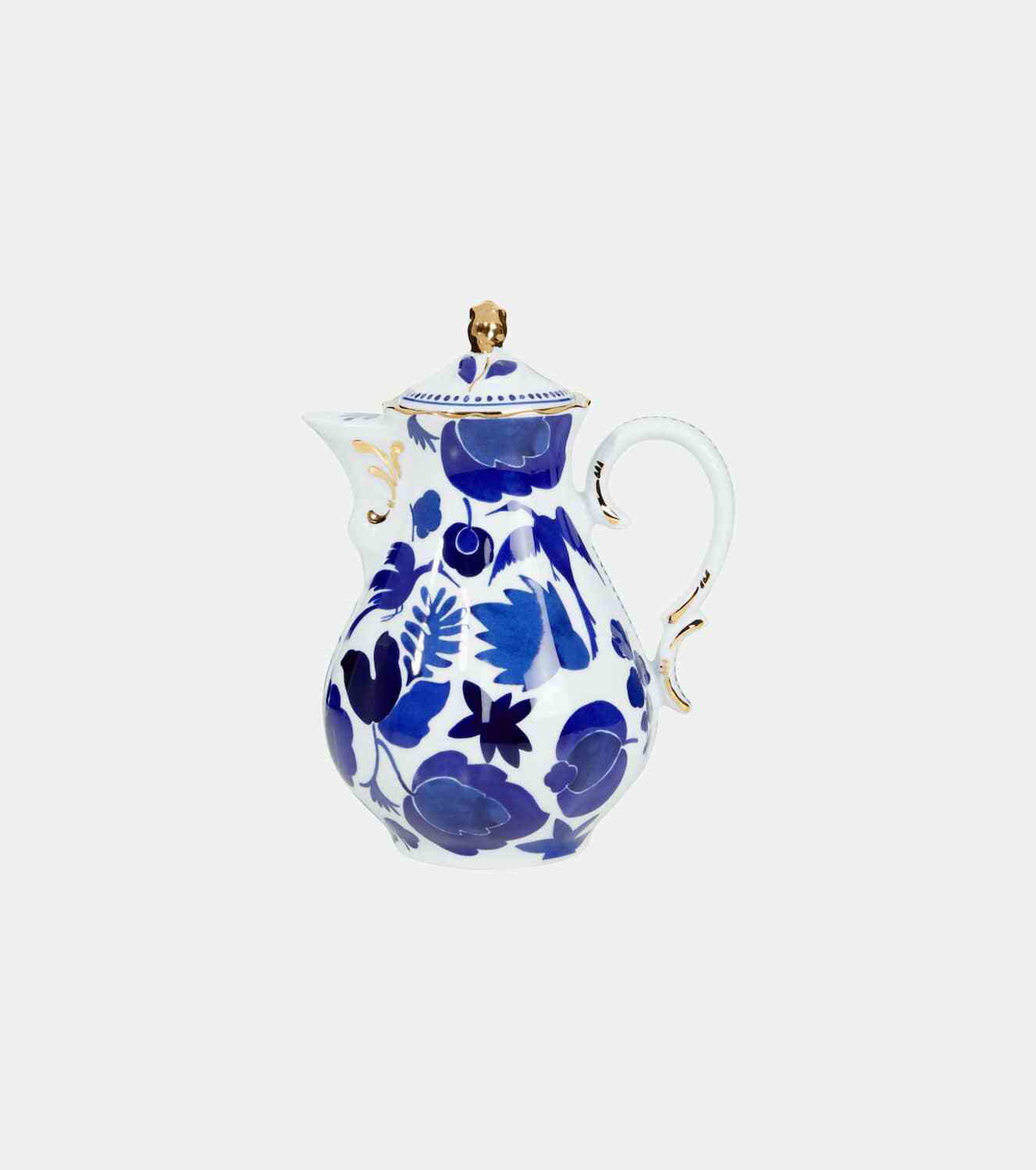 La DoubleJ Wildbird Blu porcelain teapot