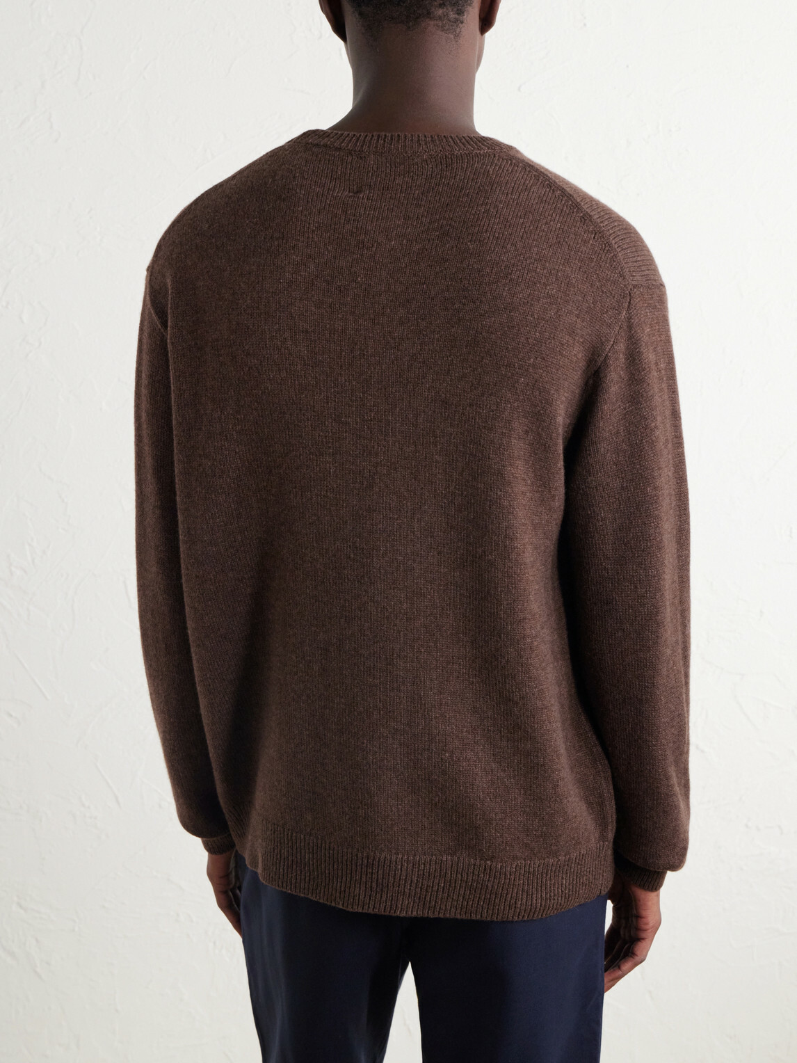 The Elder Statesman - Statesman Cashmere Sweater - Brown