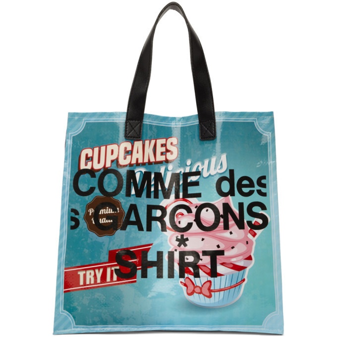 Photo: Comme des Garcons Shirt Multicolor Cupcakes Shopping Tote