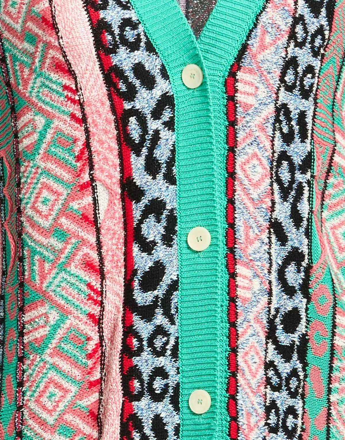 Laneus Womens Cardigan Emerald in Green