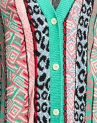 Laneus Womens Cardigan Emerald in Green