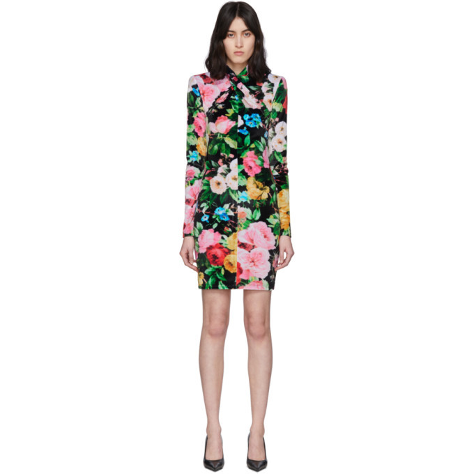 Richard Quinn Multicolor Floral Dress