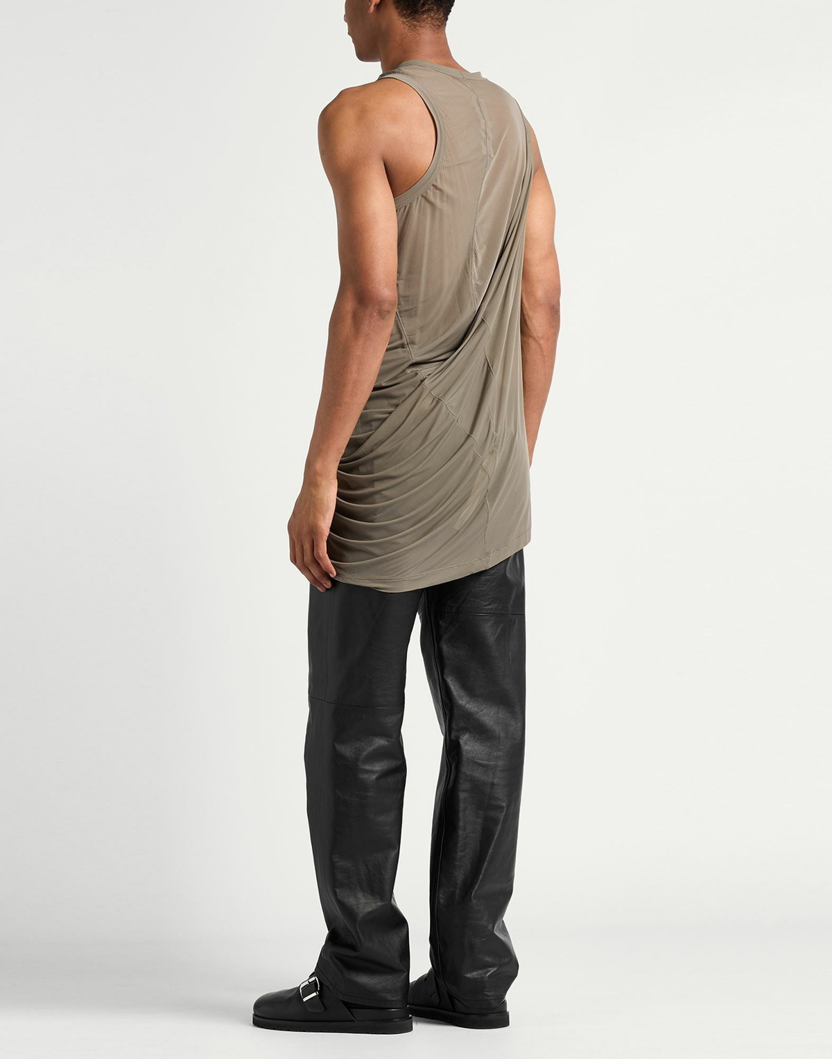 Rick Owens Mens Tank top Taupe