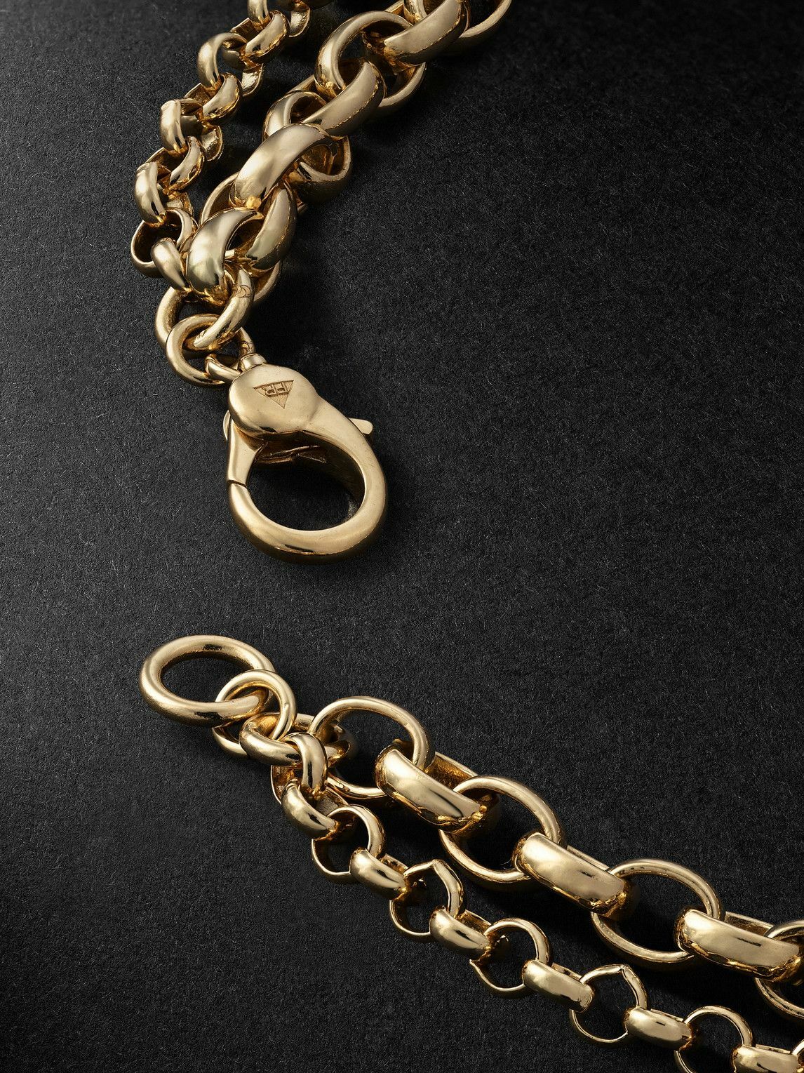 Foundrae - Festoon 18-Karat Gold Chain Bracelet - Gold