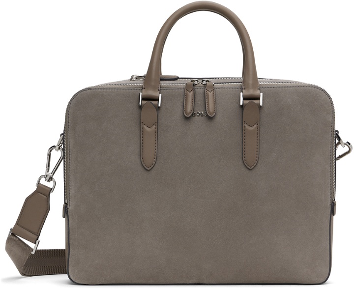 Photo: BOSS Taupe Moonstruck Briefcase
