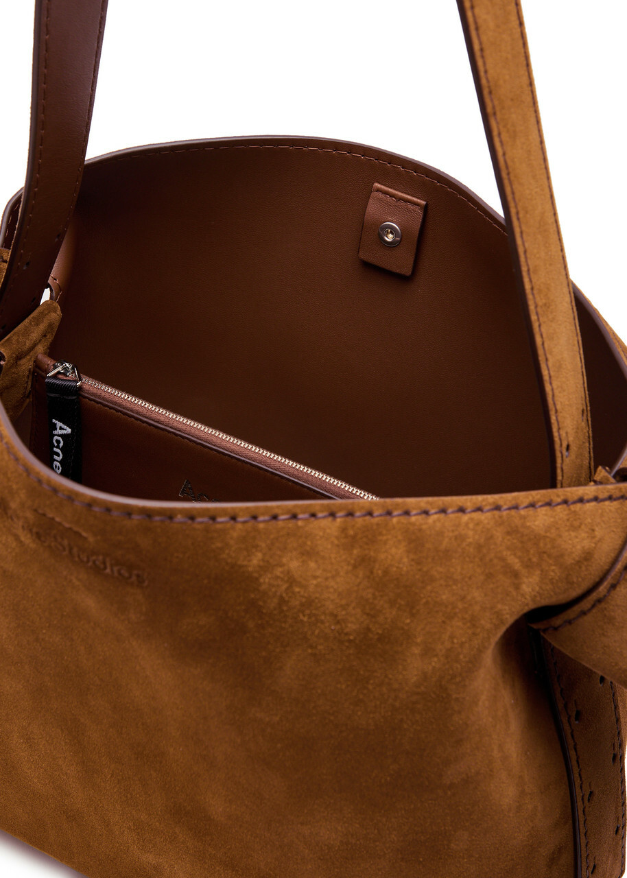 Acne Studios Musabi Suede Tote bag - Brown - One Size