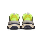 Balenciaga Yellow Neon Triple S Sneakers