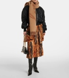 Balenciaga Wool and cashmere scarf