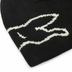ICECREAM Men's Running Dog Beanie in Black 