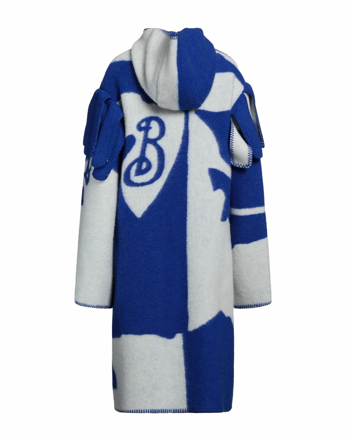 Burberry Womens Coat Bright in Blue