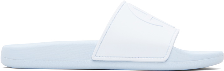 Photo: ANINE BING Blue Isla Slides
