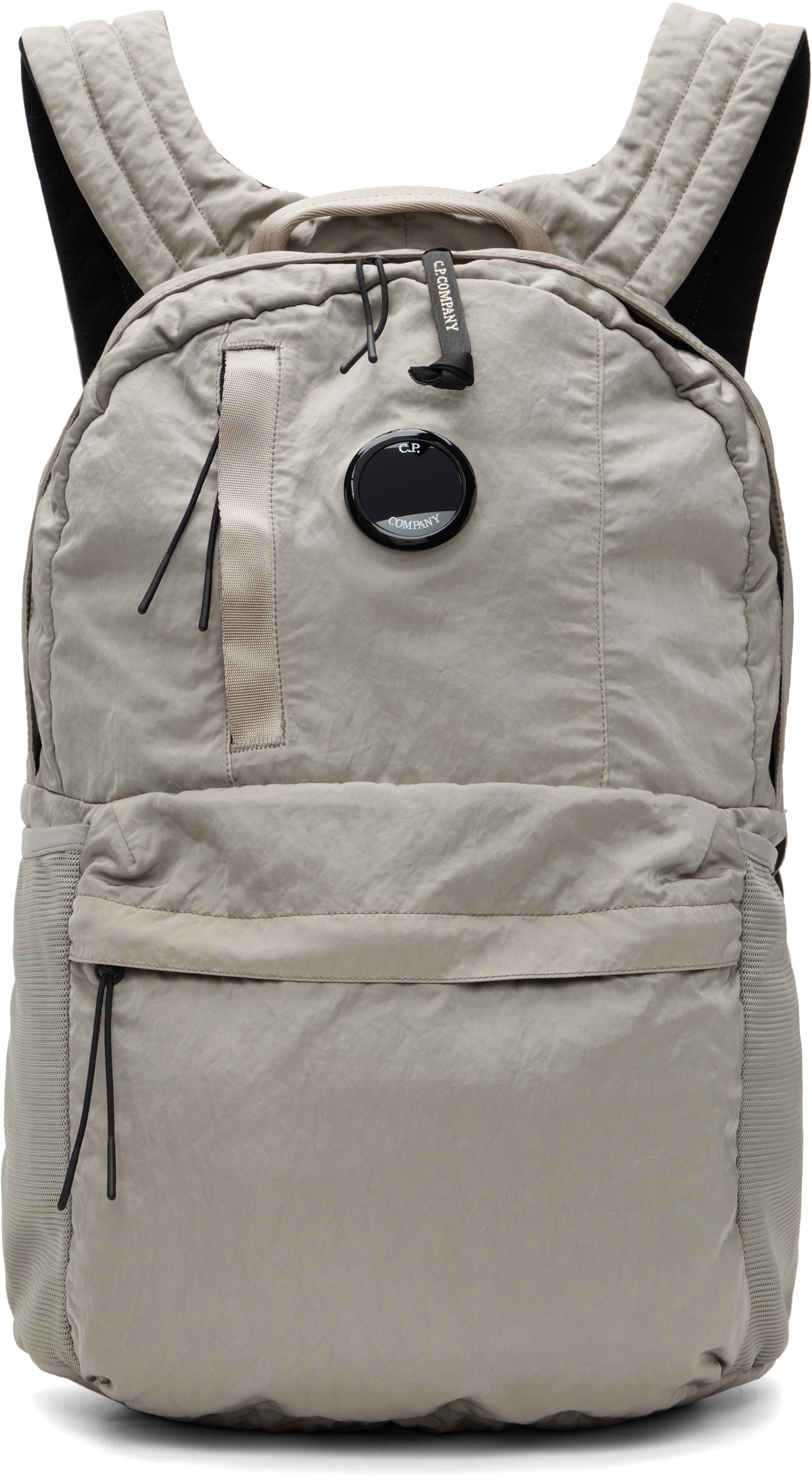C.P. Company Gray Nylon B Backpack