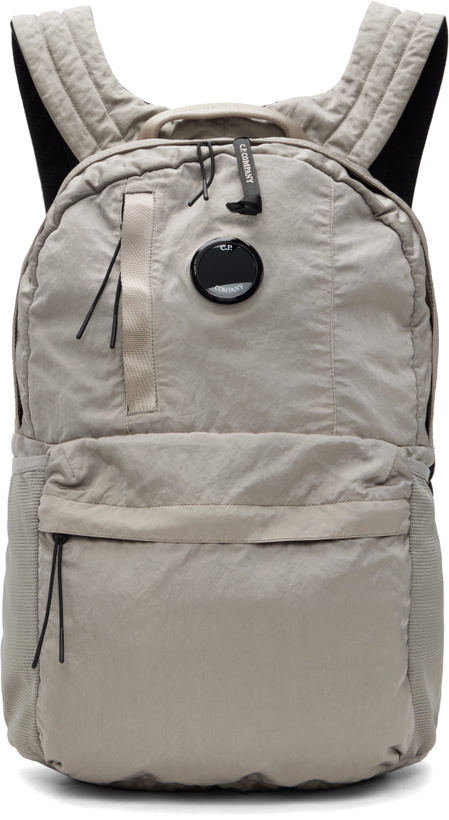 Photo: C.P. Company Gray Nylon B Backpack