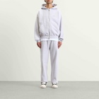 Cole Buxton Men's Mini Logo Zipped Hoodie in Light Grey Marl