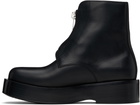 Bottega Veneta Black Torino Ankle Boots