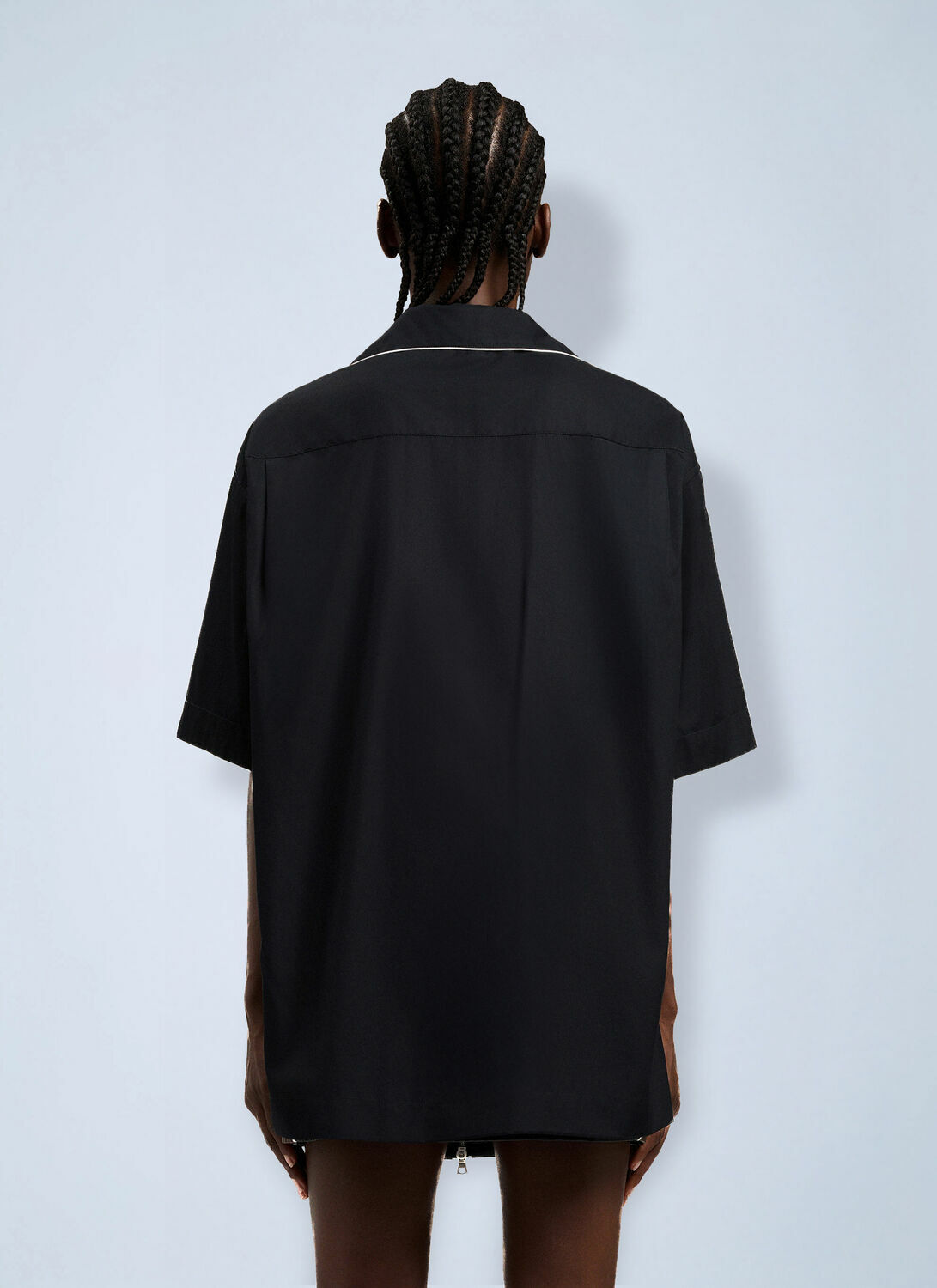 Palm Angels Curved Logo Bowling Shirt