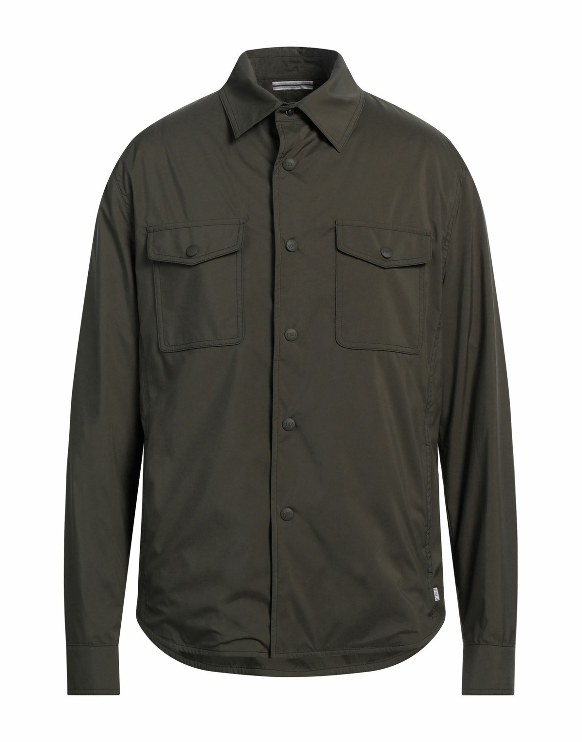 Fedeli Mens Jacket Military in Green