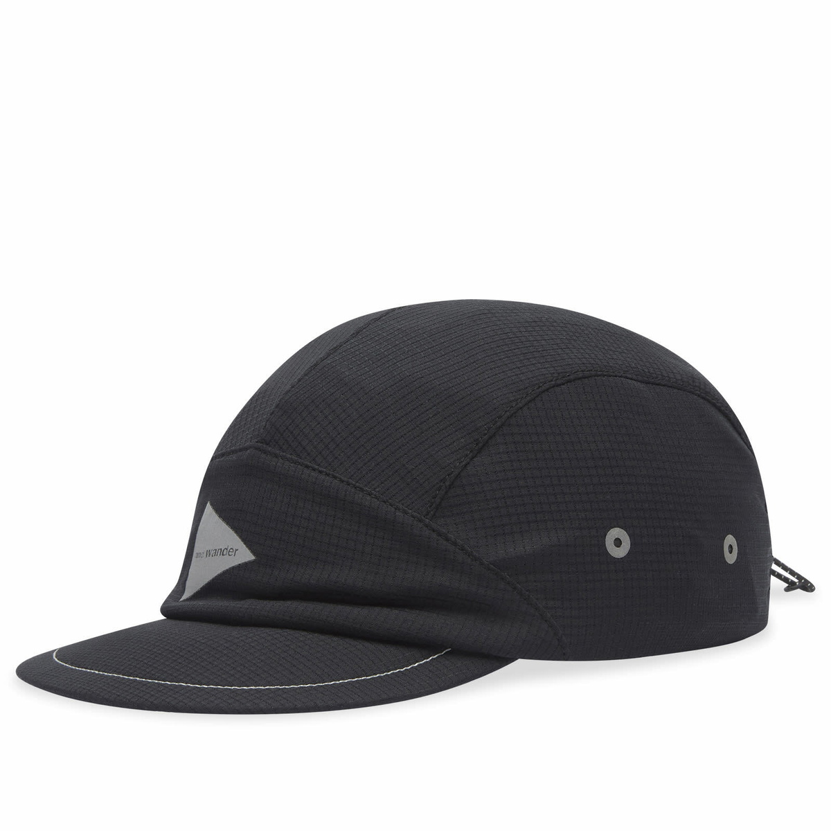 and wander Men's Vent Cap in Black 