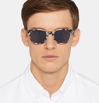 Berluti - Oliver Peoples Miami Square-Frame Tortoiseshell Acetate and Gunmetal-Tone Sunglasses - Men - Tortoiseshell