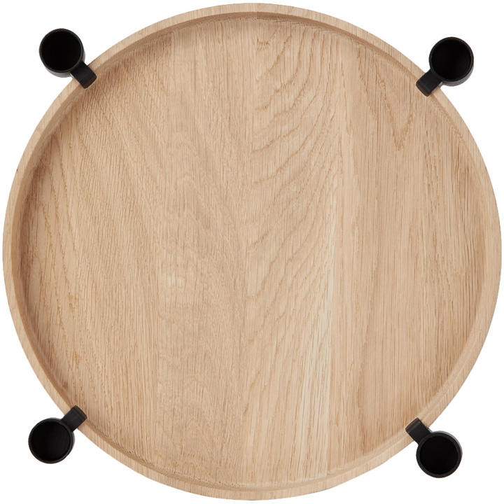 Photo: Applicata Black & Oak Luna Maxi Candle Holder