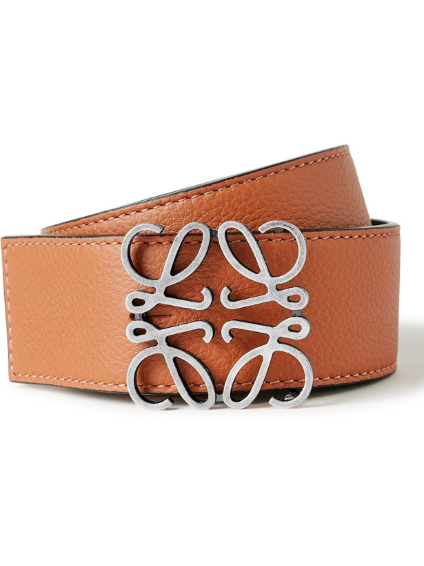 Photo: Loewe - 4cm Reversible Leather Belt - Brown