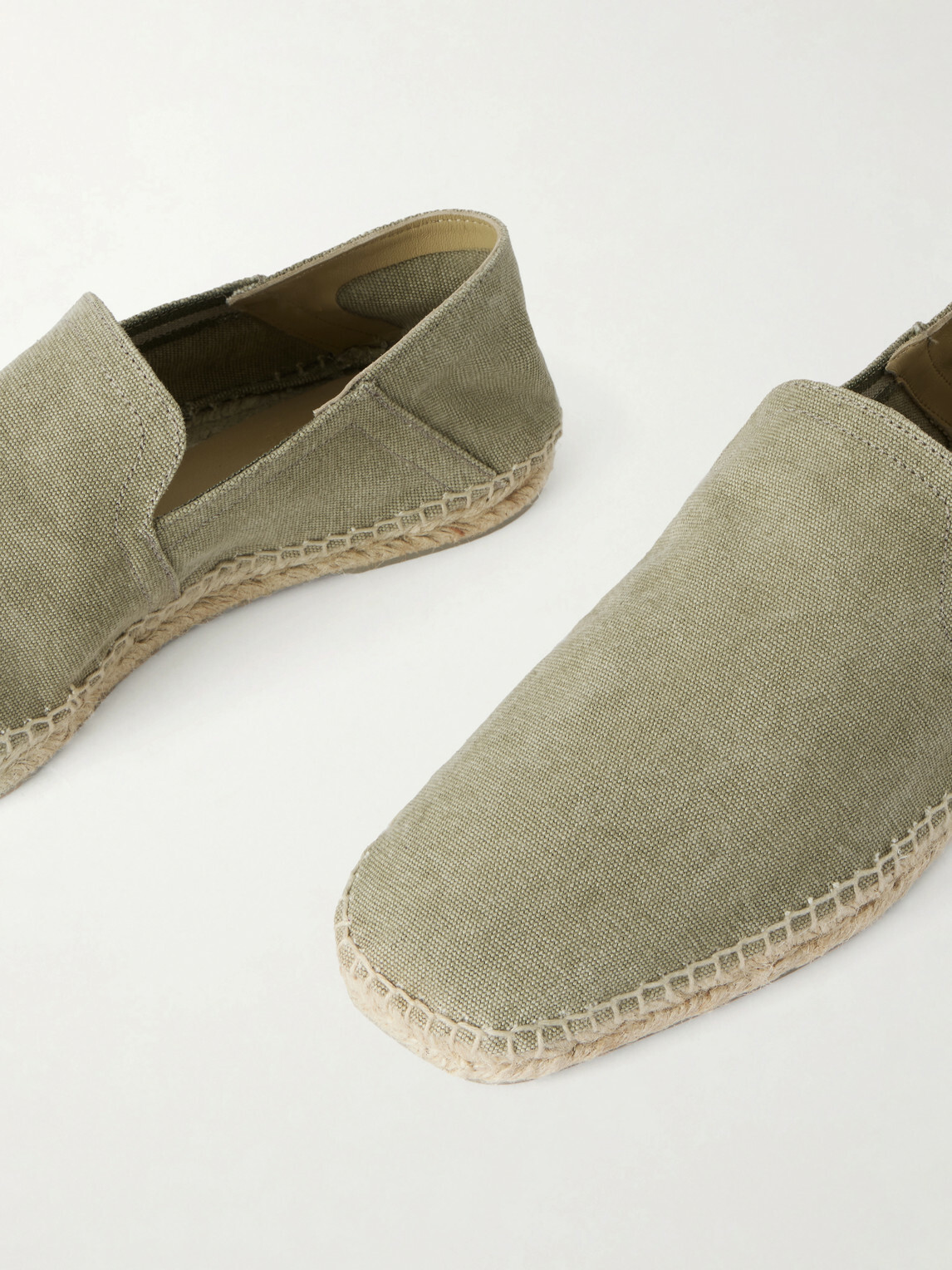 Castañer - Parker Canvas Espadrilles - Green