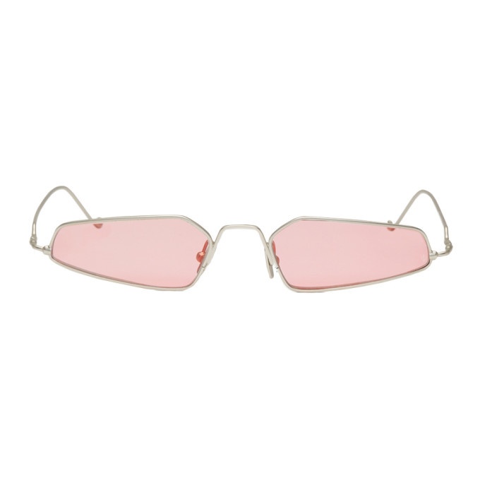Photo: NOR Silver and Pink Dimensions Micro Sunglasses