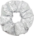 MM6 Maison Margiela Silver Scrancy Scrunchie