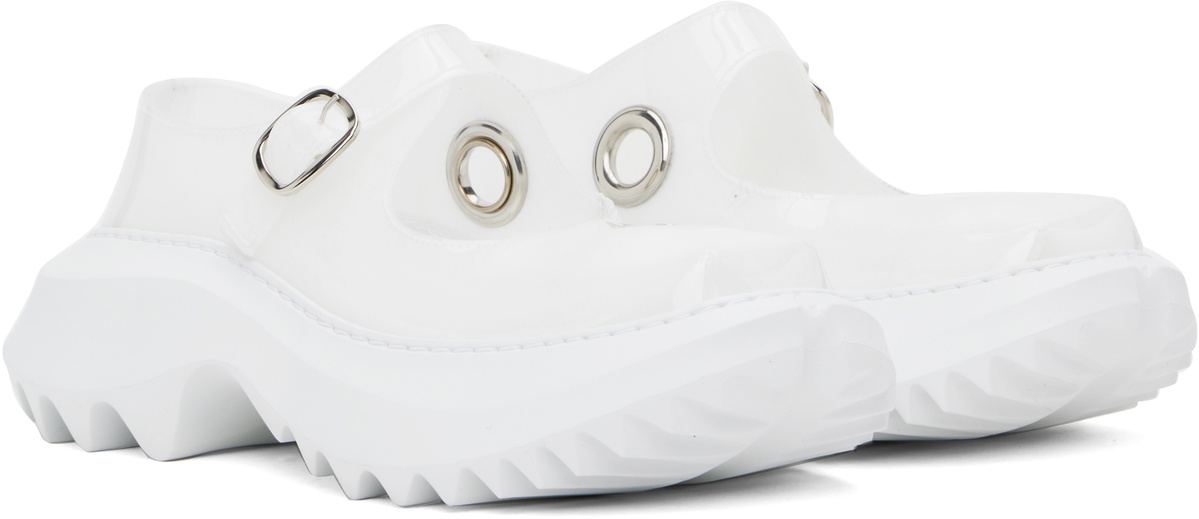 Comme des Garçons White Phileo Edition Sneakers
