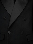 SAINT LAURENT - Caban Wool Tuxedo Jacket