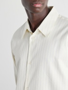 Studio Nicholson - View Striped Silk and Cotton-Blend Shirt - Neutrals
