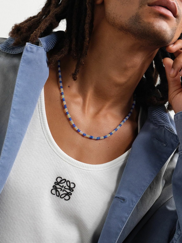 Photo: JIA JIA - Gold Opal Beaded Necklace