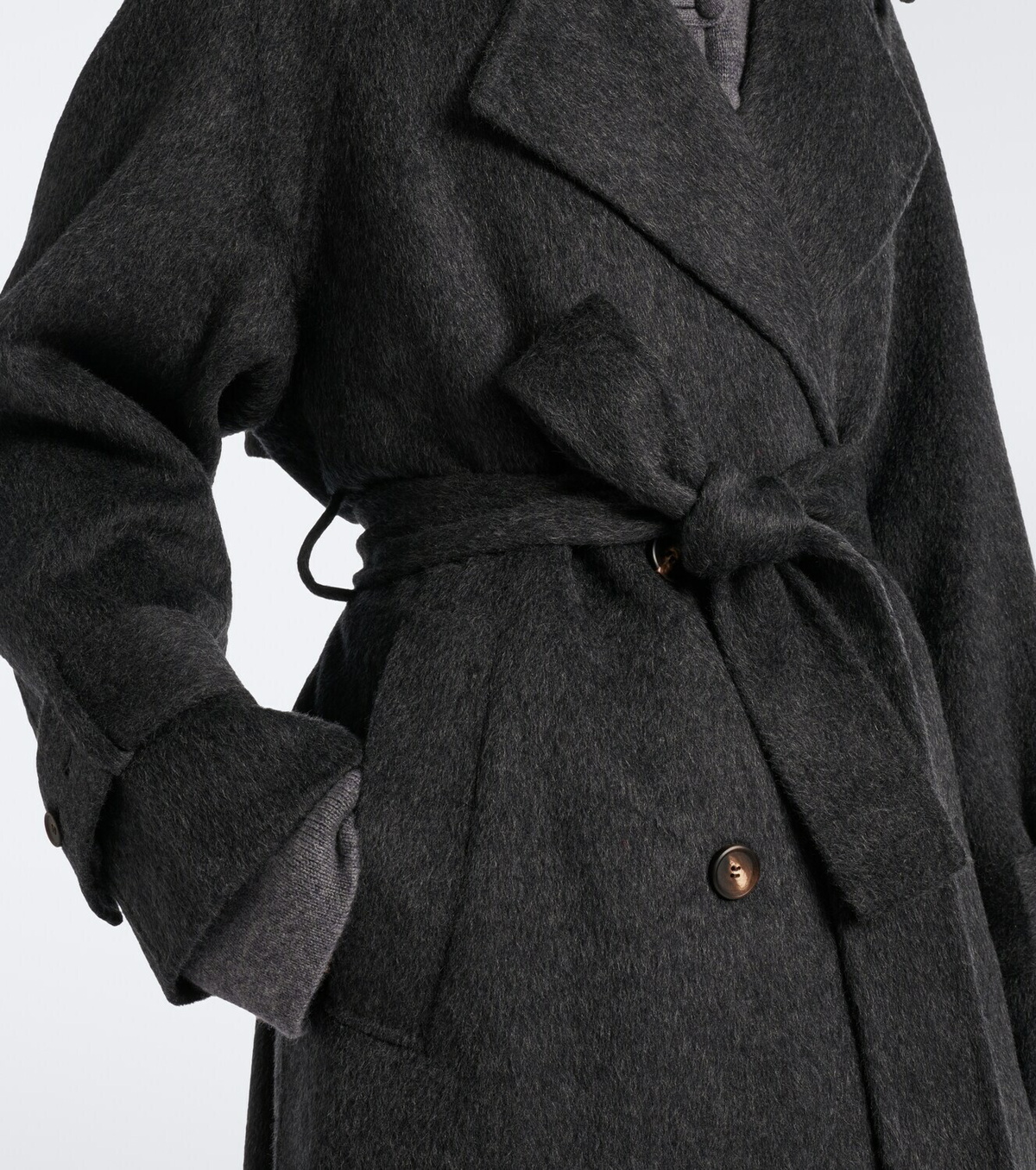 Lisa Yang Doublé wool and alpaca coat