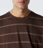 Frescobol Carioca Dinis striped cotton T-shirt