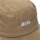 F.C. Real Bristol Men's FC Real Bristol Authentic Logo Bucket Hat in Beige