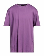 Roberto Collina Mens T-shirt in Purple