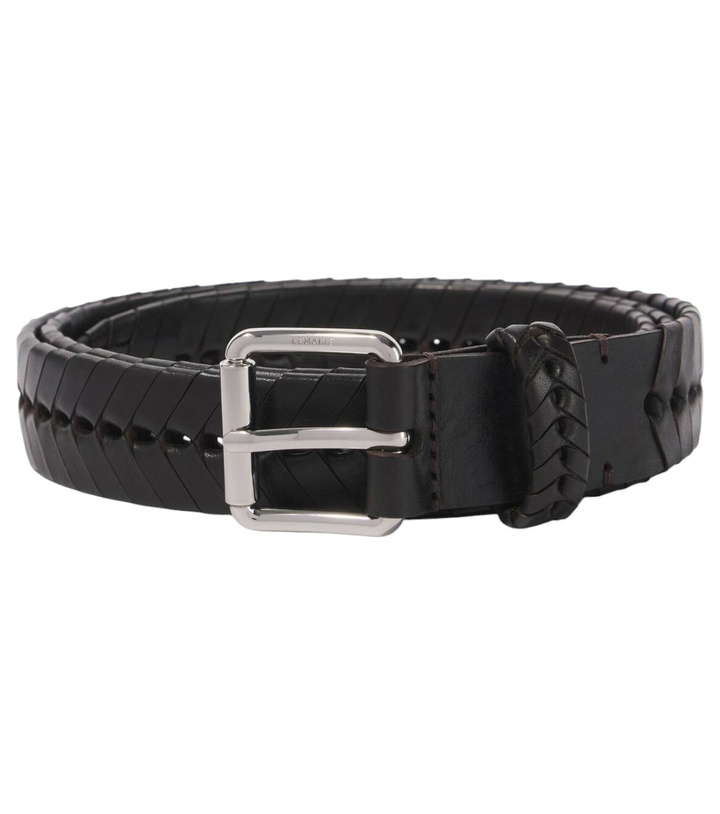 Photo: Lemaire Braided leather belt